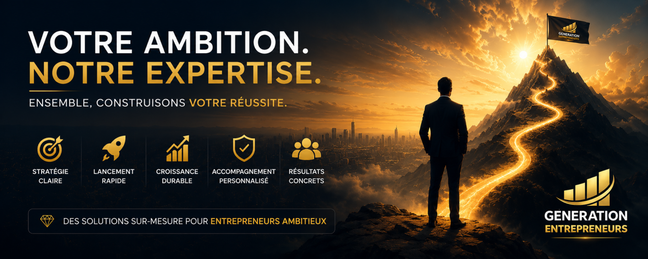 Génération entrepreneurs - Business clé en main